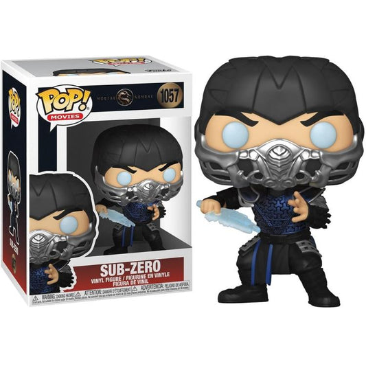 Funko Pop ! Movies - Mortal Kombat (1057) Sub-Zero Vinyl Figure 9Cm Statua