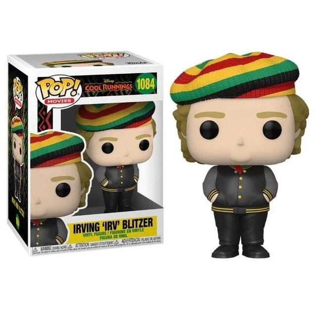 Funko Pop ! Movies - Disney Cool Runnings (1084) Irving 'Irv' Blitzer Figure 9Cm