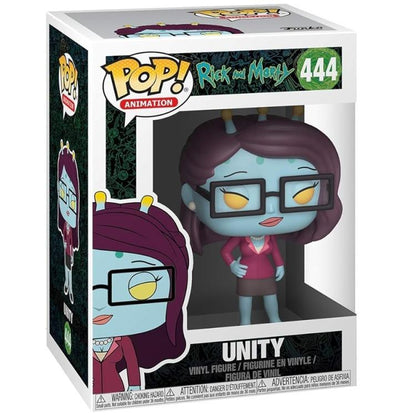 Funko Pop ! Animation Rick And Morty (444) Unity Vinyl Figure 9Cm Statuetta