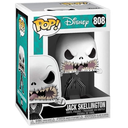 Funko Pop ! Disney - Night Before Christmas (808) Jack Skellington (Scary) 9Cm