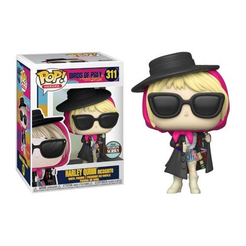 Funko Pop ! Heros - Brids Of Prey (311) Harley Queen Incognito Vinyl Figure 9Cm