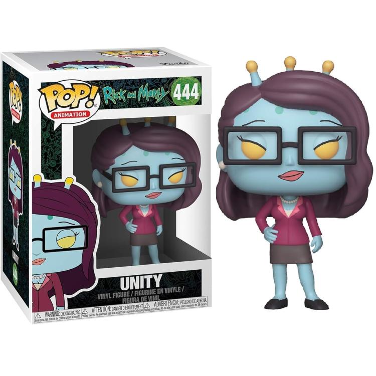 Funko Pop ! Animation Rick And Morty (444) Unity Vinyl Figure 9Cm Statuetta