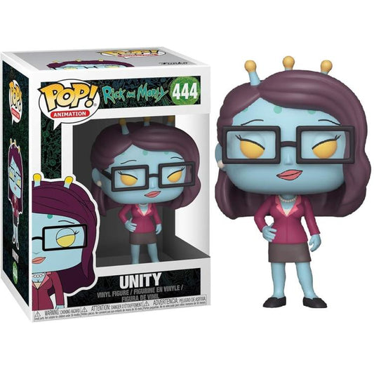 Funko Pop ! Animation Rick And Morty (444) Unity Vinyl Figure 9Cm Statuetta
