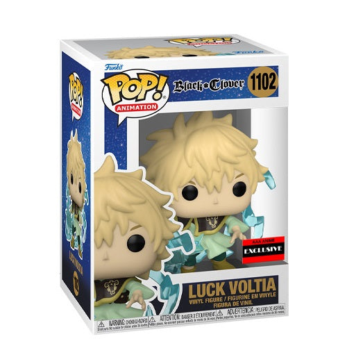 Funko Pop ! Animation Black Clover - (1102) Luck Voltia Figure Special Edition