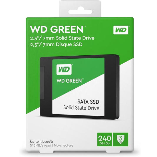 Wd Green Ssd 2.5" 240Gb Sata 6Gb/S Western Digital Wds240G2G0A Hdd Pc Portatile