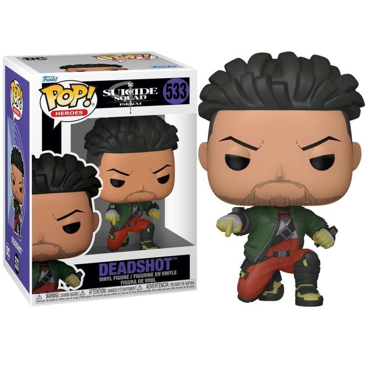 Funko Pop ! Heroes - Suicide Squad Isekai (533) Deadshot Vinyl Figure 9Cm Statua