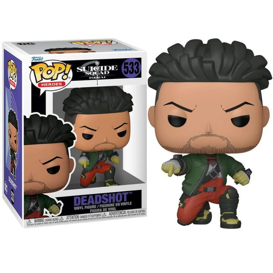 Funko Pop ! Heroes - Suicide Squad Isekai (533) Deadshot Vinyl Figure 9Cm Statua