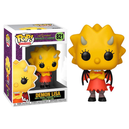 Funko Pop The Simpson 821 - Demon Lisa Vinyl Da Collezione Action Figure