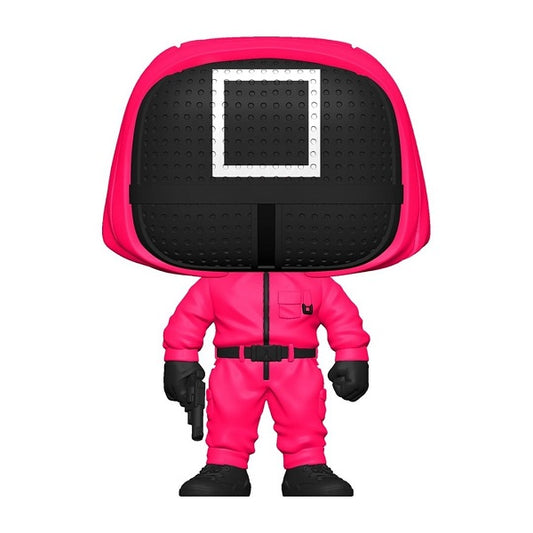 Funko Pop Movies Squid Game Masked Worker Quadrato Netflix Vinyl Figure Games