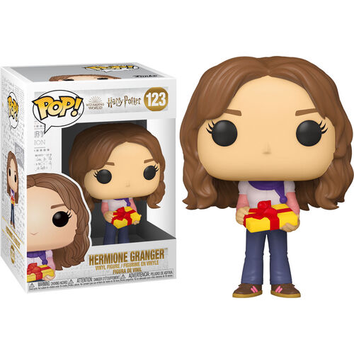Funko Pop ! Harry Potter - (123) Hermione Granger Holiday W / Gift Vinyl Figure