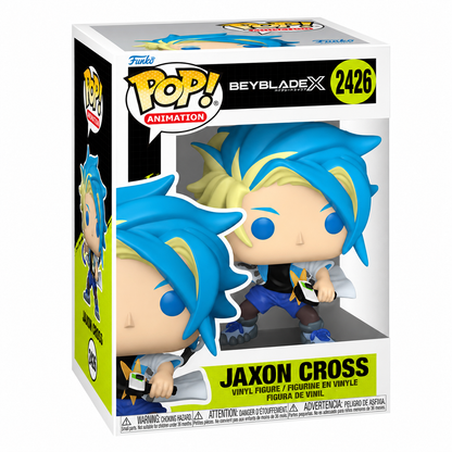 Funko Pop ! Animation - Beyblade X - (2426) Jaxon Cross Figure - Vinyl 9cm
