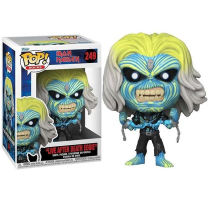 Funko Pop Rocks Iron Maiden - Live After Death Eddie (249) Vinyl Action Figure
