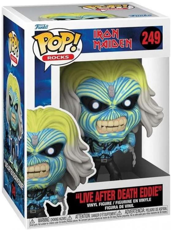 Funko Pop Rocks Iron Maiden - Live After Death Eddie (249) Vinyl Action Figure