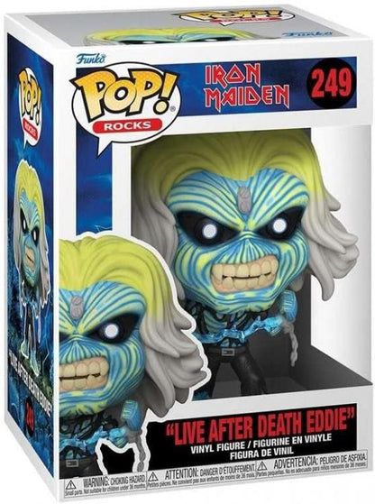 Funko Pop Rocks Iron Maiden - Live After Death Eddie (249) Vinyl Action Figure