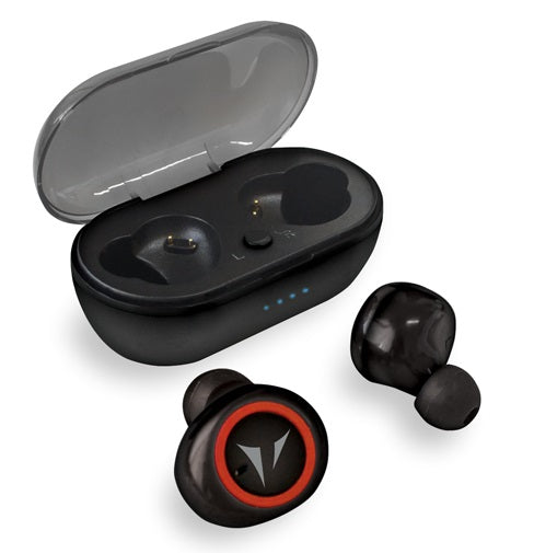 Techmade Auricolari Bluetooth Techbuds Tm-Hp019-Bl Nero Smartphone Fitness