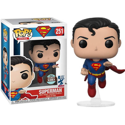 Funko Pop ! Dc Heroes (251) Superman Speciality Series Limited Edition 80° Years