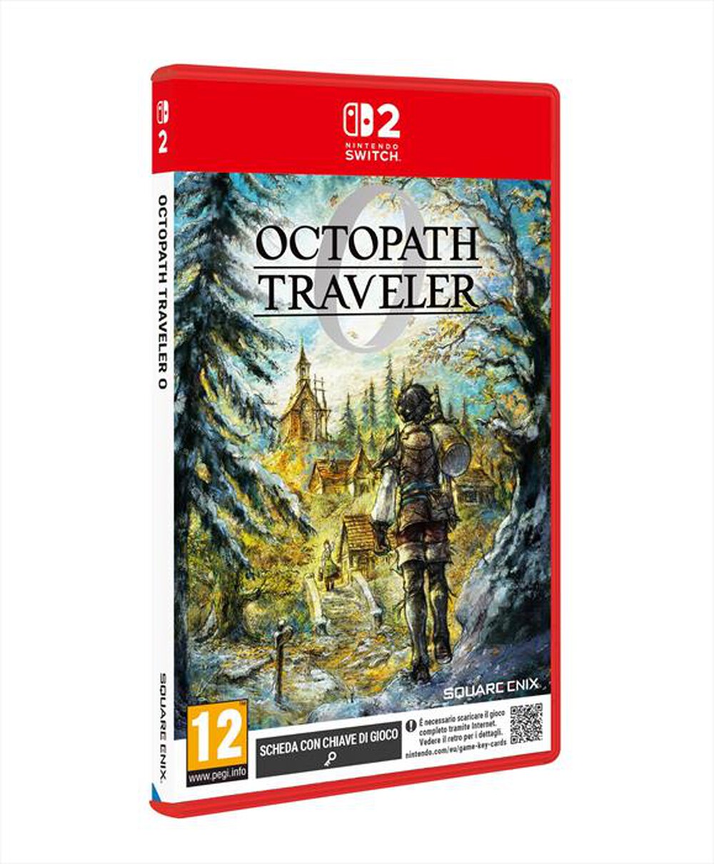 Octopath Traveler 0 Nintendo Switch 2 Gioco PAL ITA NSW2 Keycard Nuovo