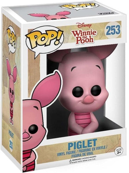 Funko Pop ! Disney Winnie The Pooh (253) Piglet (Pimpi) Vinyl Figure 9Cm