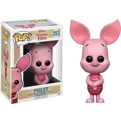 Funko Pop ! Disney Winnie The Pooh (253) Piglet (Pimpi) Vinyl Figure 9Cm