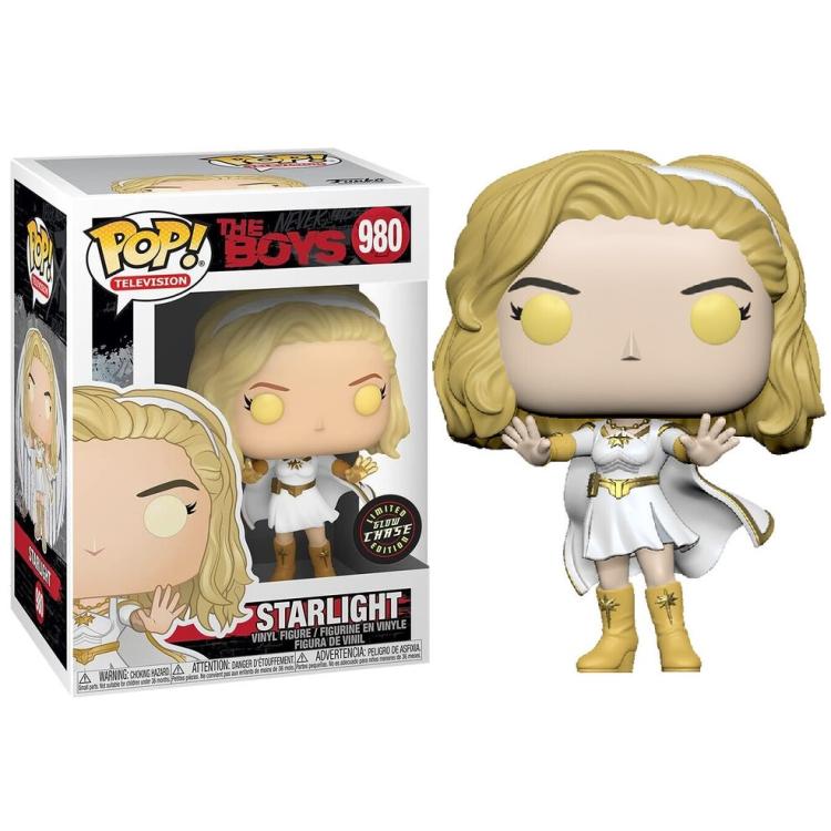 Funko Pop ! Tv The Boys (980) Starlight Chase Figure 9Cm Serie Tv Woman Series