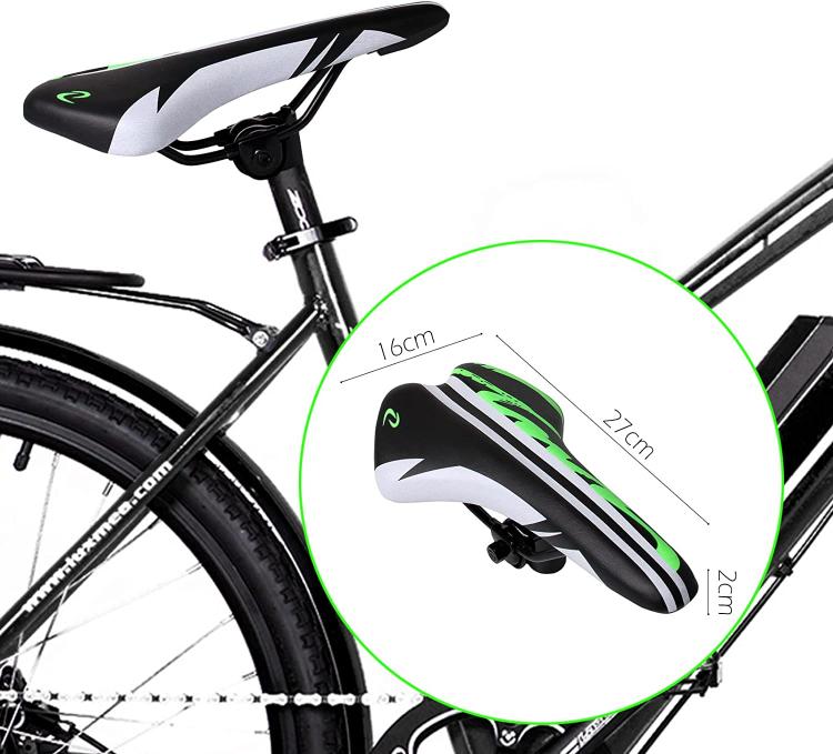 Sellino Bici Ergonomico Sella Comoda E Sportiva Memory Bicicletta Anti Prostata