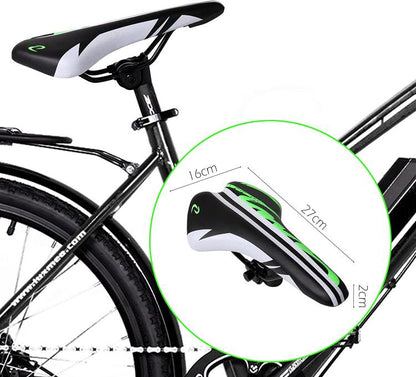 Sellino Bici Ergonomico Sella Comoda E Sportiva Memory Bicicletta Anti Prostata