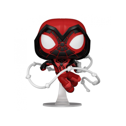Funko Pop Spiderman Miles Morales 770 Crimson Cowl Suit Special Sigilliato