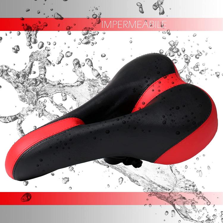 Sellino Bici Traspirante Sella Bicicletta Sportiva In Memory Foam Foro Prostata