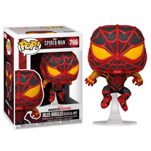 Funko Pop Spiderman Miles Morales 766 Strike Suit Special Edition Sigilliato