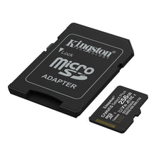 Kingston Canvas Select Plus SDCS3/256GB Scheda di memoria Micro SD 256GB microSDXC Gen3 150MB/s A1 Adattatore SD incluso
