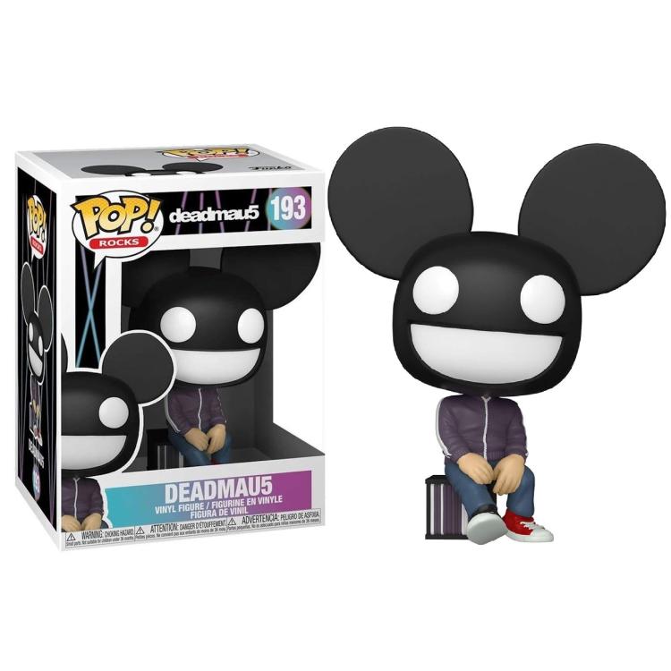 Funko Pop ! Rocks (193) Deadmau5 Vinyl Figure 9Cm Statuetta Statua