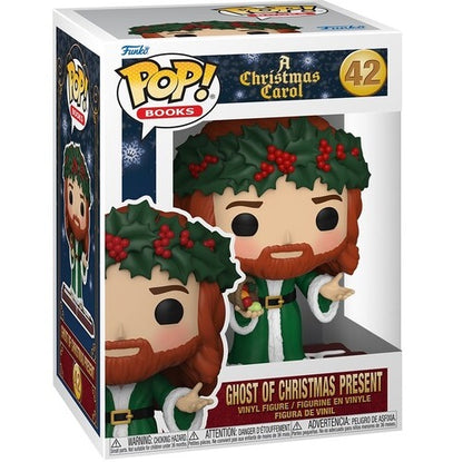 Funko Pop ! Books - A Christmas Carol (42) Ghost Of Christmas Present Figure 9Cm