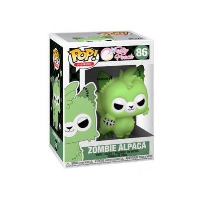 Funko Pop ! Tasty Peach (89) Zombie Alpaca Vinyl Figure 9Cm Statuetta Statua
