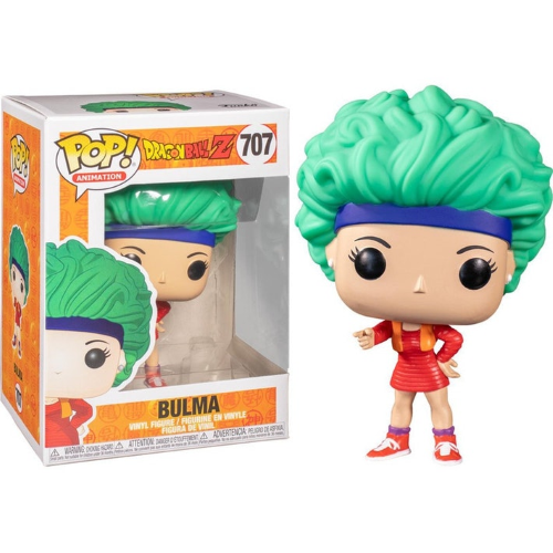 Funko Pop Dragon Ball Z 707 - Bulma Action Figure Vinyl Da Collezione Sigillato