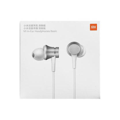 Xiaomi Auricolari In-Ear Basic Silver Con Connettore 3.5Mm Wired Cuffie Bianco