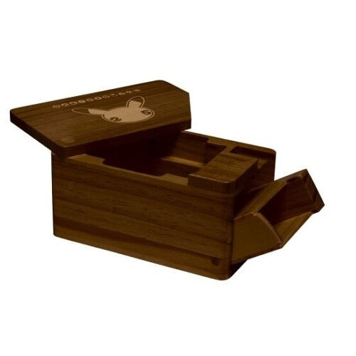 Pokemon 25 Th Celebration Deck Box Scatola Mazzo In Legno Pikachu Ultra Pro