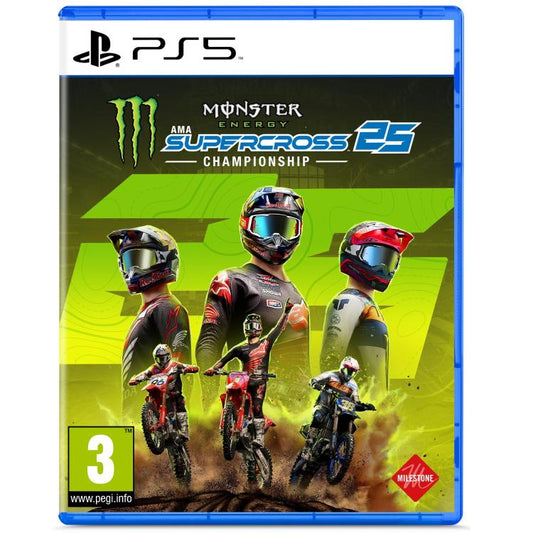 MONSTER ENERGY SUPERCROSS 25 DAY ONE EDITION  PS5 GIOCO EU ITA PLAYSTATION 5