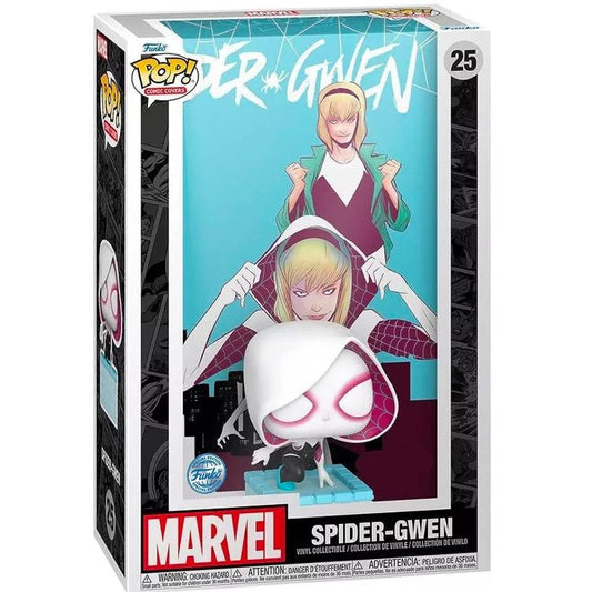 Funko Pop ! Comic Cover Marvel - (25) Spider-Gwen Vinyl Figure 9Cm Supereroe