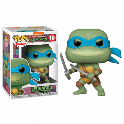 Funko Pop ! Teenage Mutant Ninja Turtles (16) Leonardo Vinyl Figure Tmnt 9Cm