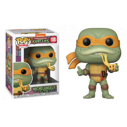 Funko Pop ! Teenage Mutant Ninja Turtles (18) Michelangelo Vinyl Figure Tmnt 9Cm