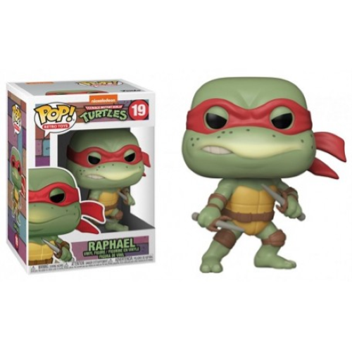 Funko Pop ! Teenage Mutant Ninja Turtles (19) Raphael Vinyl Figure Raffaello 9Cm