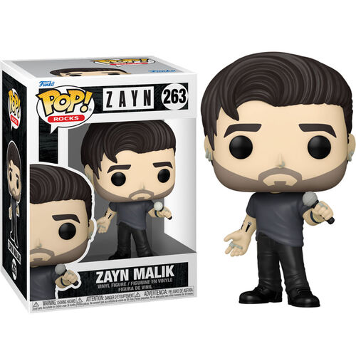 Funko Pop ! Rocks One Direction - (263) Zayn Malik Vinyl Figure 9Cm Music Pop