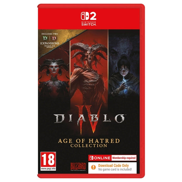 Diablo IV: Age of Hatred Collection Nintendo Switch 2 PAL Ita Nuovo - CIAB