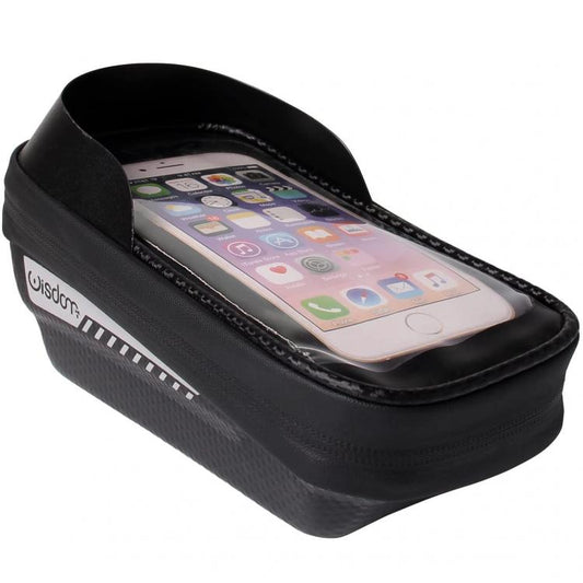 BORSA SUPPORTO PORTA CELLULARE SMARTPHONE FINO 15,5cm PER TELAIO BICI BICICLETTA
