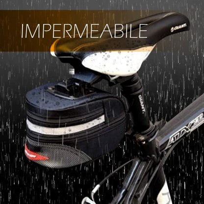 BORSA POSTERIORE PORTAOGGETTI BORSELLO SOTTO SELLA BICI E BICICLETTA ELETTRICA