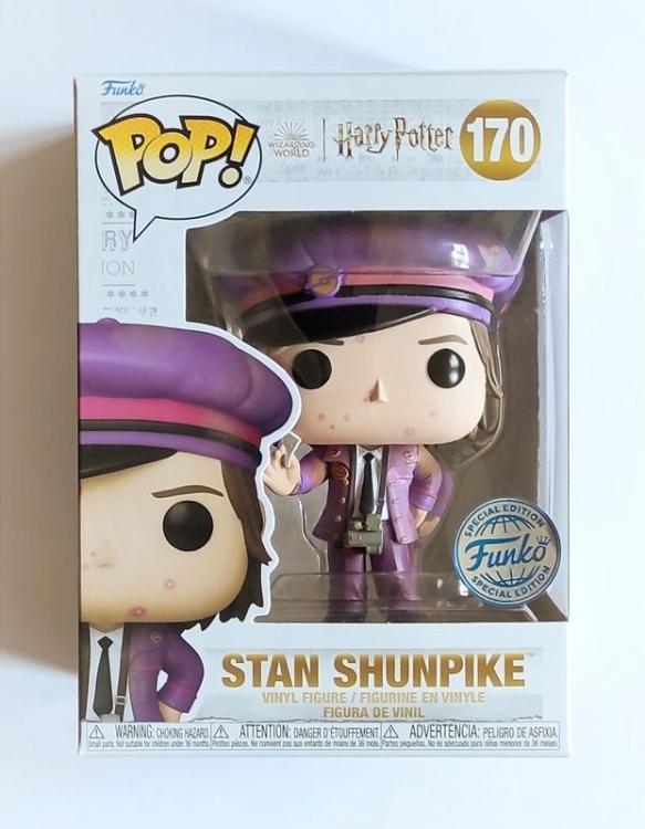 Funko Pop ! Harry Potter Azkaban -(170) Stan Shunpike Figure Picchetto Tiracorto