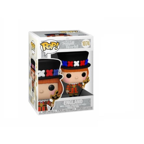 Funko Pop It'S A Small World 1074 England Icons Statuetta Vinyl Action Figure