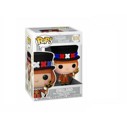 Funko Pop It'S A Small World 1074 England Icons Statuetta Vinyl Action Figure