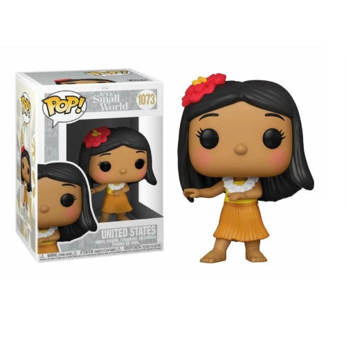 Funko Pop It'S A Small World 1073 United States Icons Statua Vinyl Action Figure