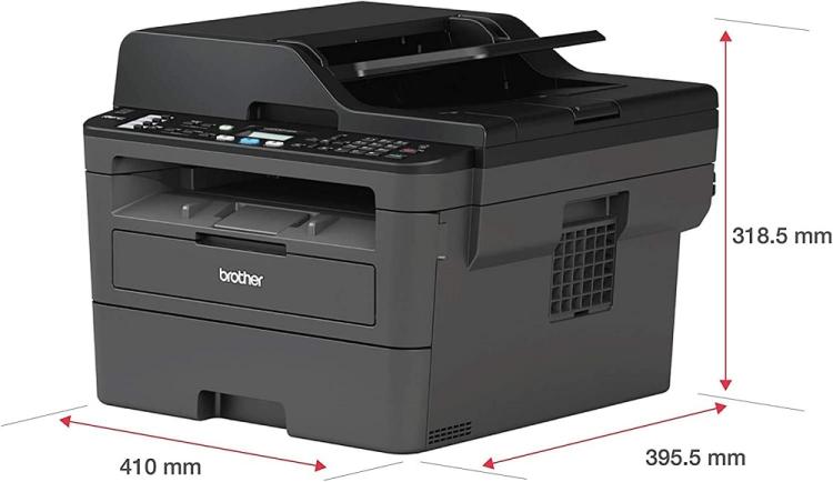 BROTHER MFC-L2710DW STAMPANTE LASER MULTIFUNZIONE FAX WIFI 30PPM BIANCO E NERO
